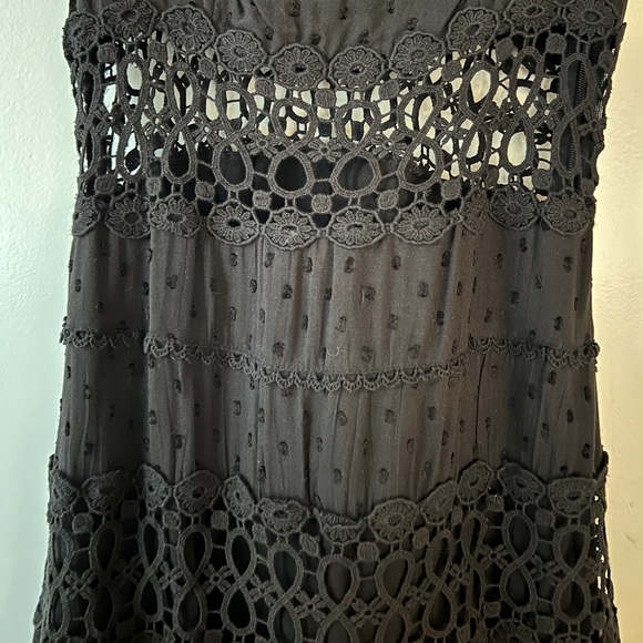 Free People Lace Mini Off-Shoulder Dress - Picture 9 of 14